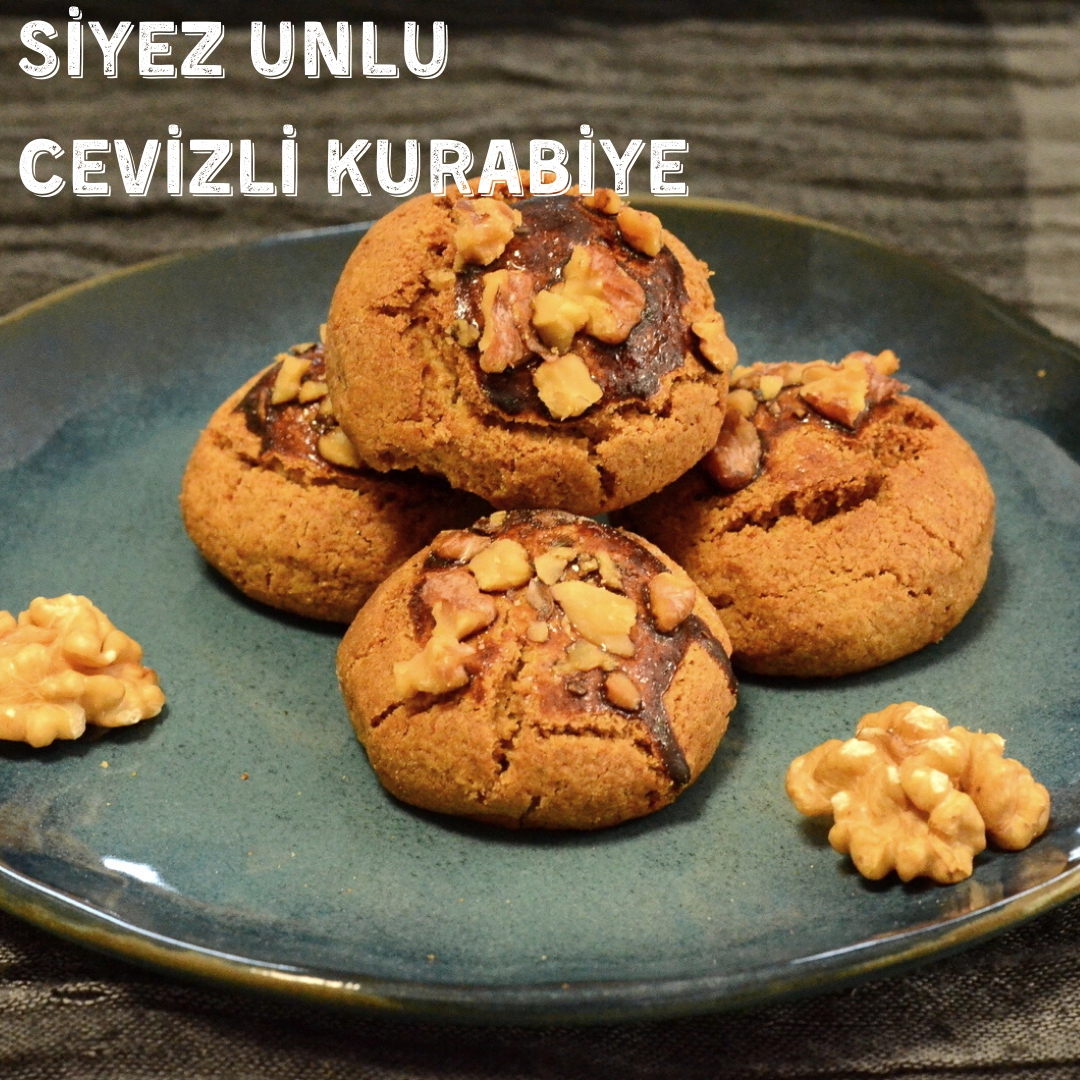 1000 GRAM CEVİZLİ SİYEZ KURABİYESİ